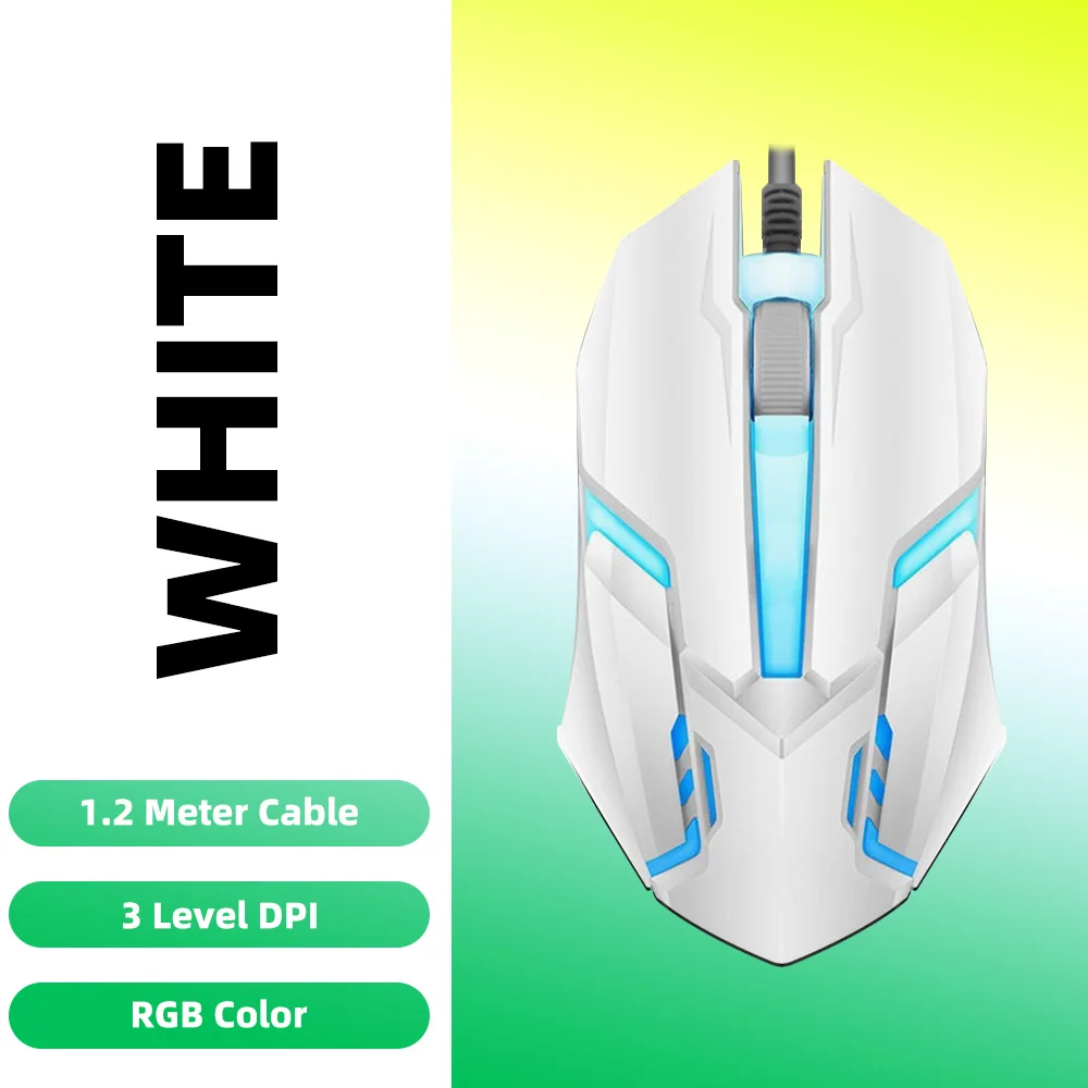 Nuevo Mouse Gamer Óptico Con Cable De Alta Velocidad