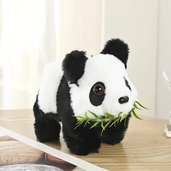 Bonita muñeca de Panda de peluche eléctrica