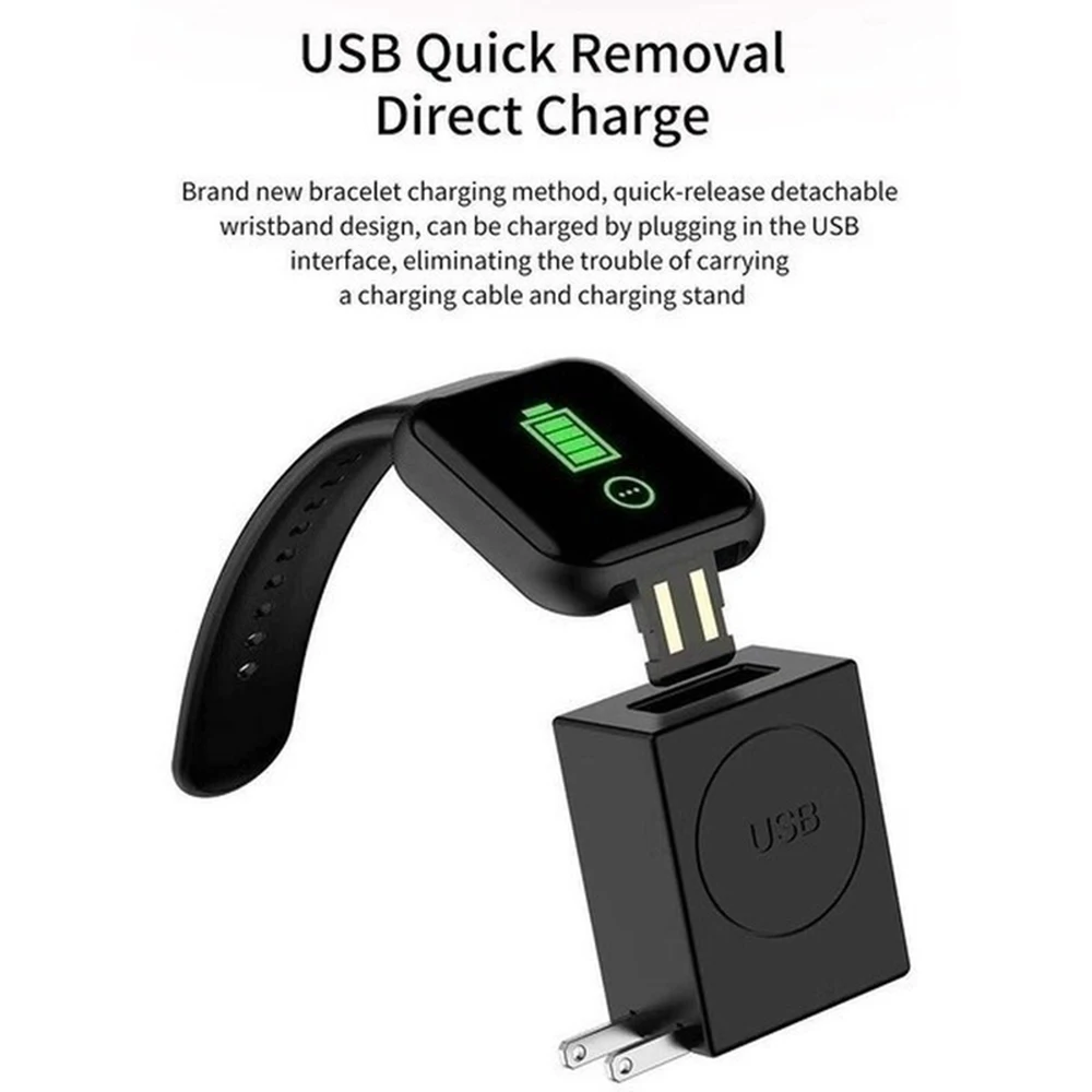 Reloj Inteligente De Plastico Unisex Multifuncional