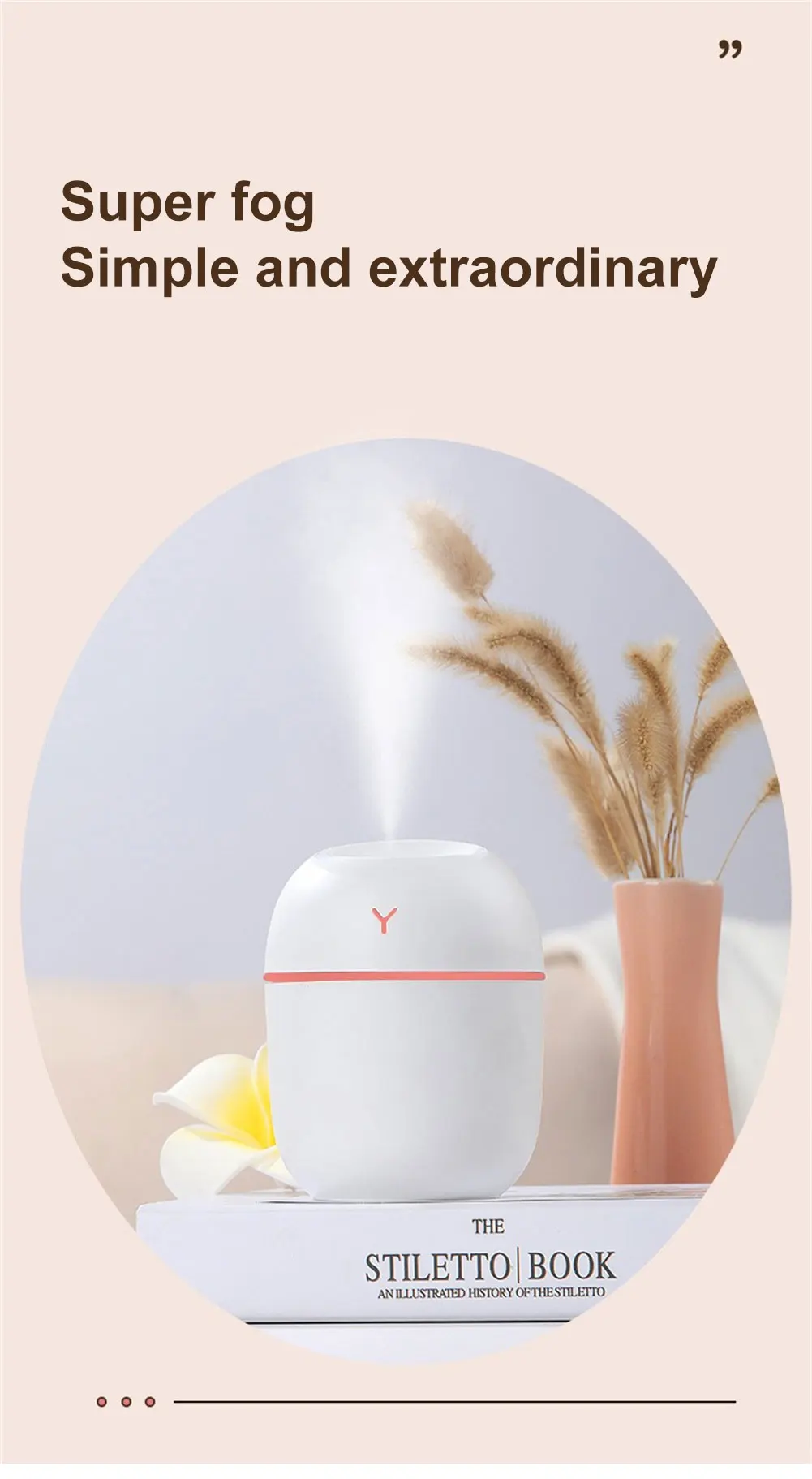 Humidificador de Aire Ultrasónico Mejora la Calidad del Aire