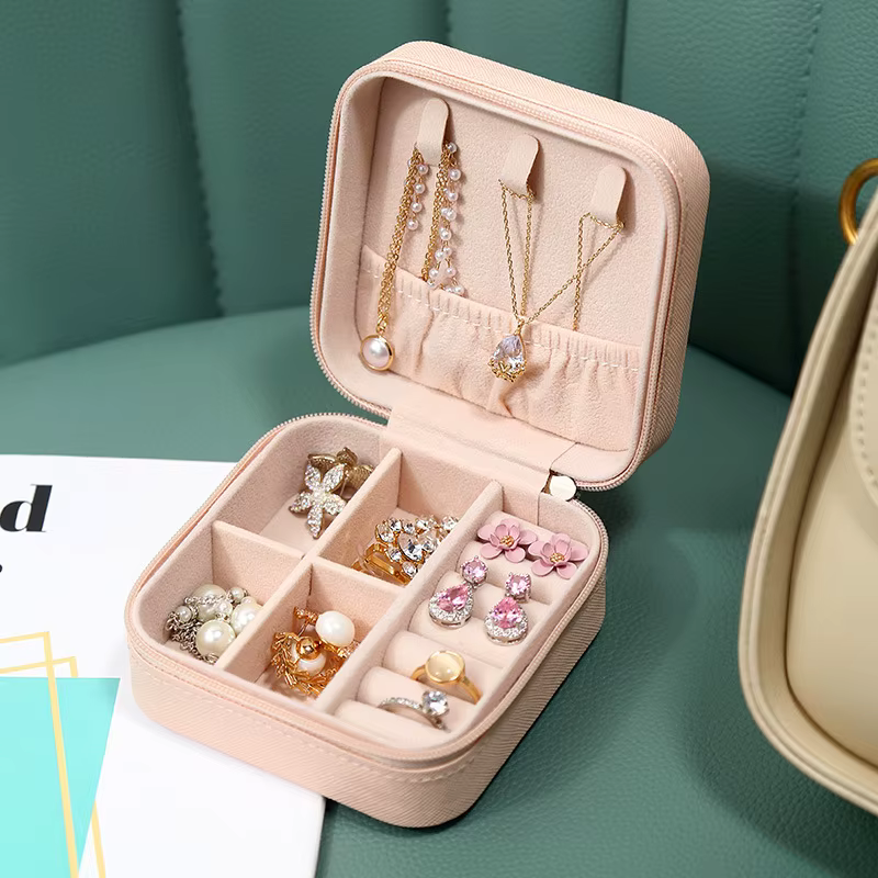 Eficaz Organizador de Joyas Portátil y Seguro