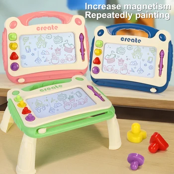 Tablero de dibujo de Color magnético para niños