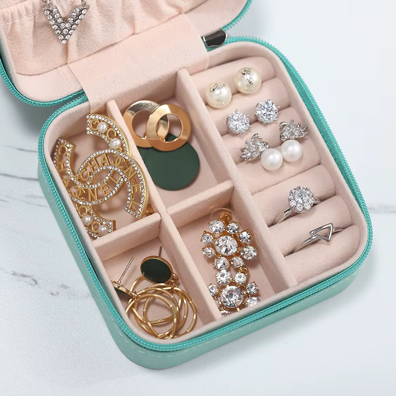 Eficaz Organizador de Joyas Portátil y Seguro