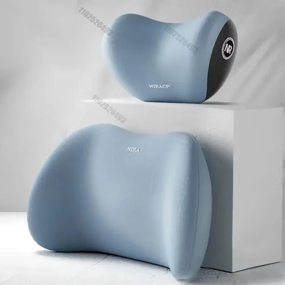 Soporte Lumbar y Reposacabezas Esencial para Carro