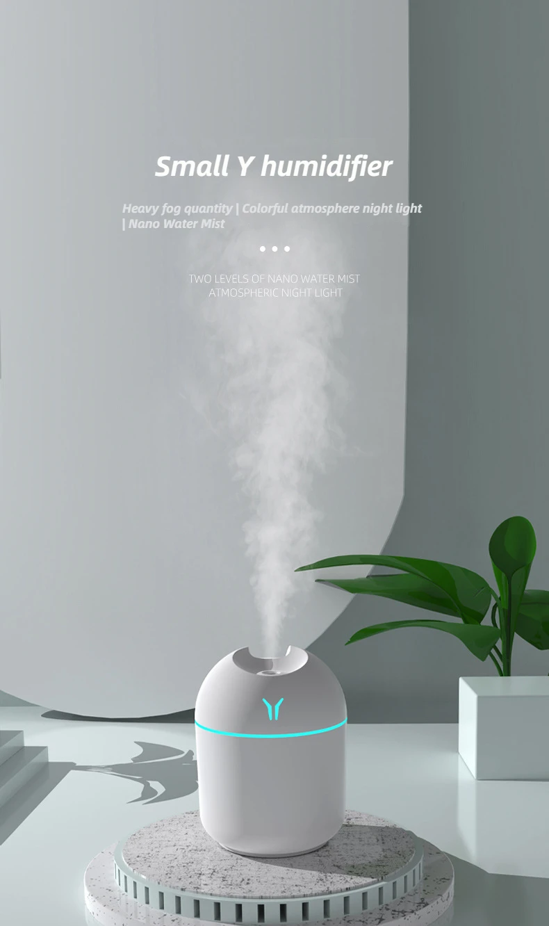 Transformador Mini Humidificador de Aire Portátil para Hogar