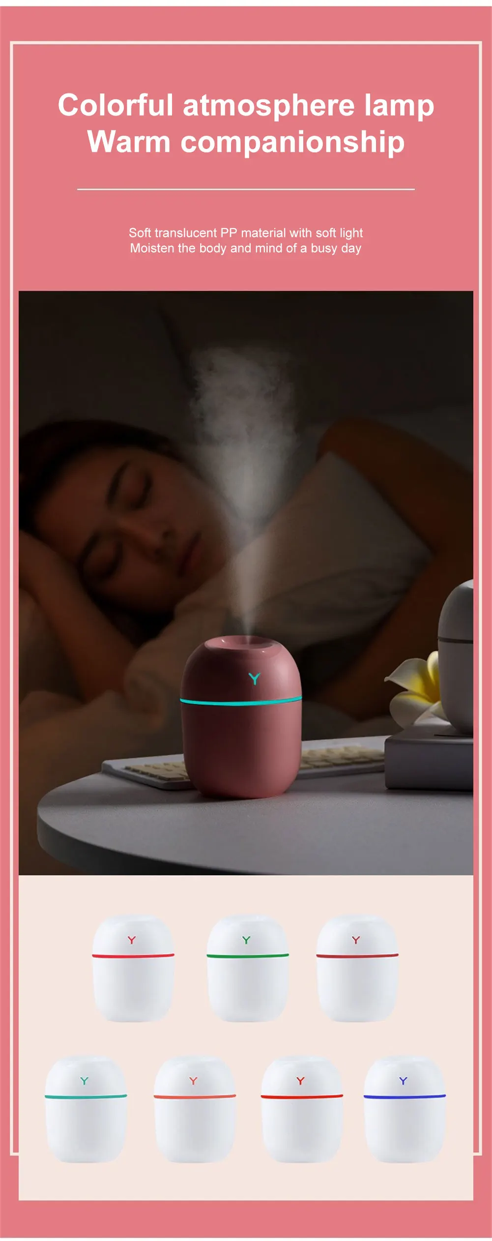 Humidificador de Aire Ultrasónico Mejora la Calidad del Aire