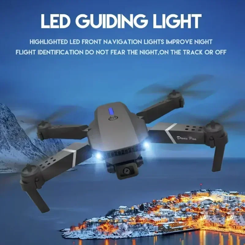 Dron Profesional Con Cámara Dual Hd Esencial En El Trabajo