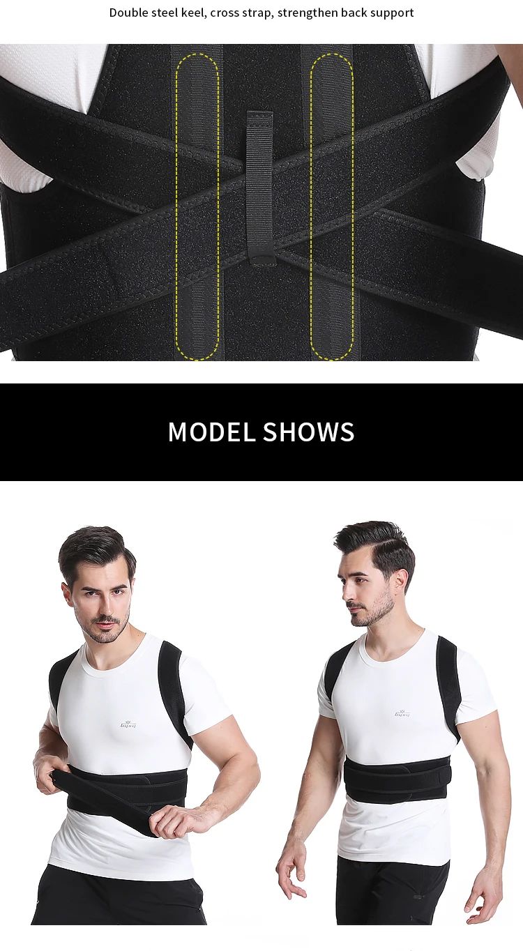 Genial Corrector De Postura De Columna Vertebral Unisex