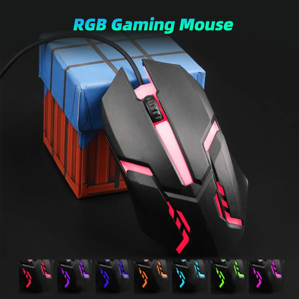 Nuevo Mouse Gamer Óptico Con Cable De Alta Velocidad