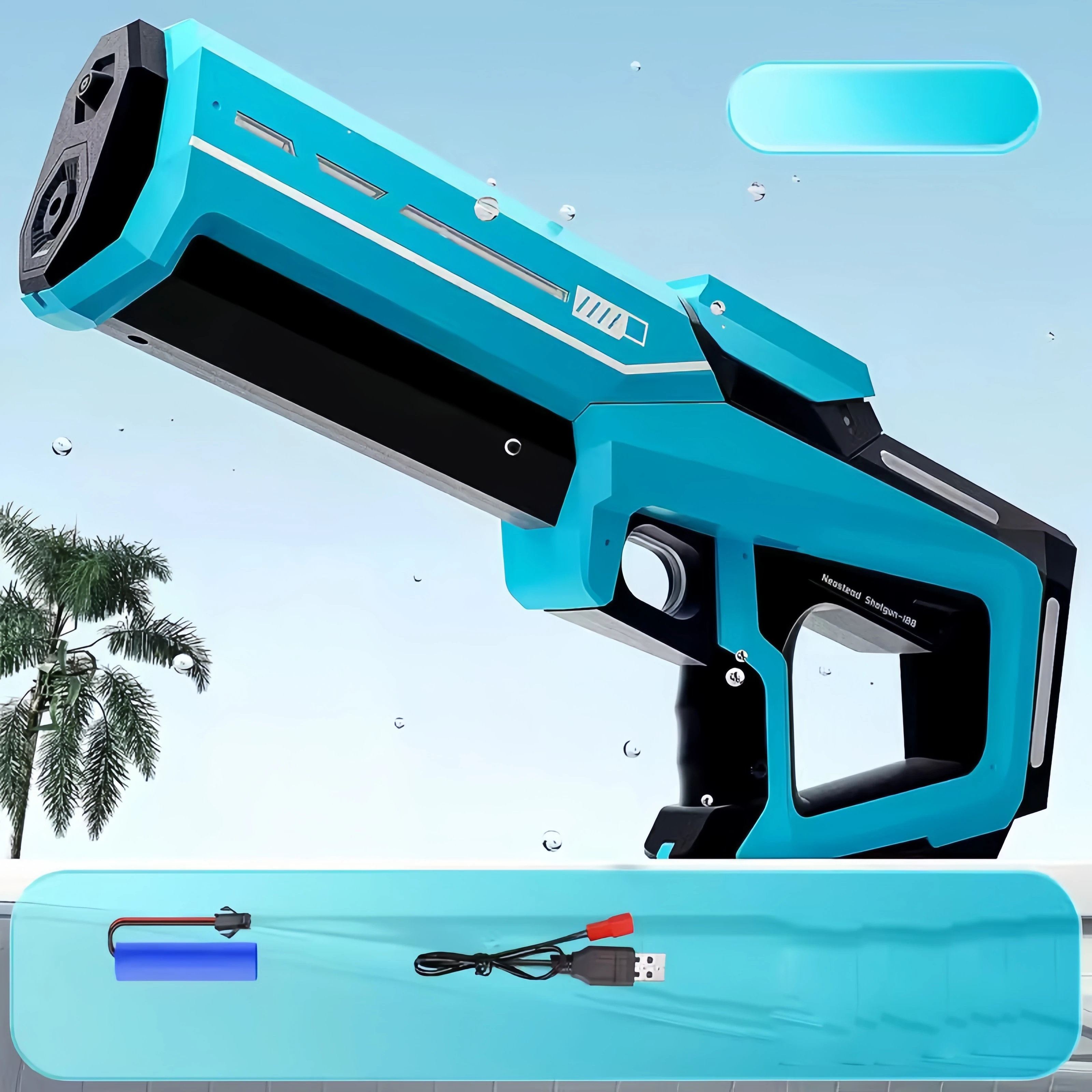Pistola De Agua Eléctrica Un Juguete Innovador Y Asombroso