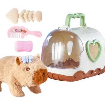 Muñeco eléctrico capibara para caminar