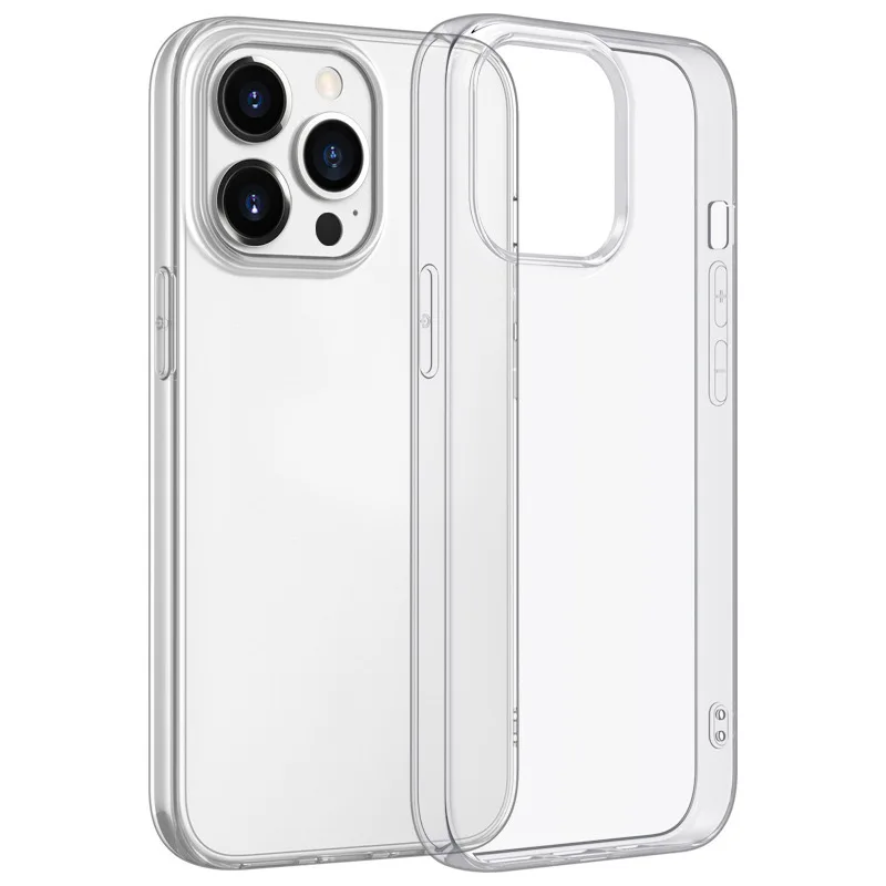 Funda de Silicona Transparente Ultra Resistente para iPhone