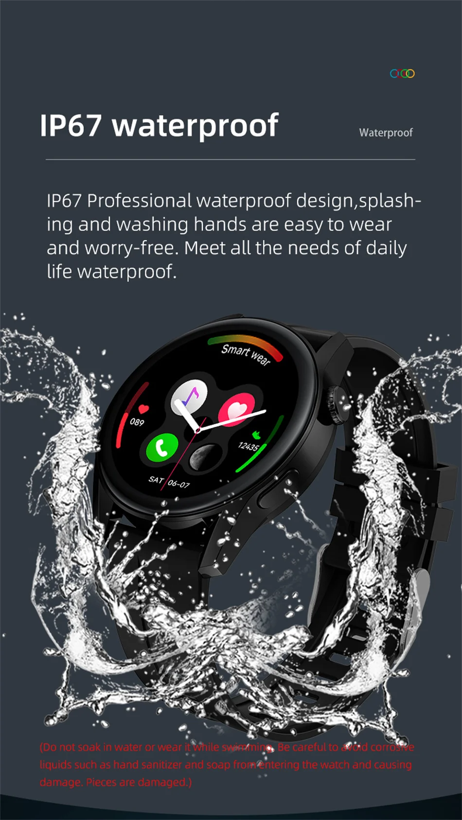 Fenomenal Reloj Inteligente Con Gps Integrado Para Hombre