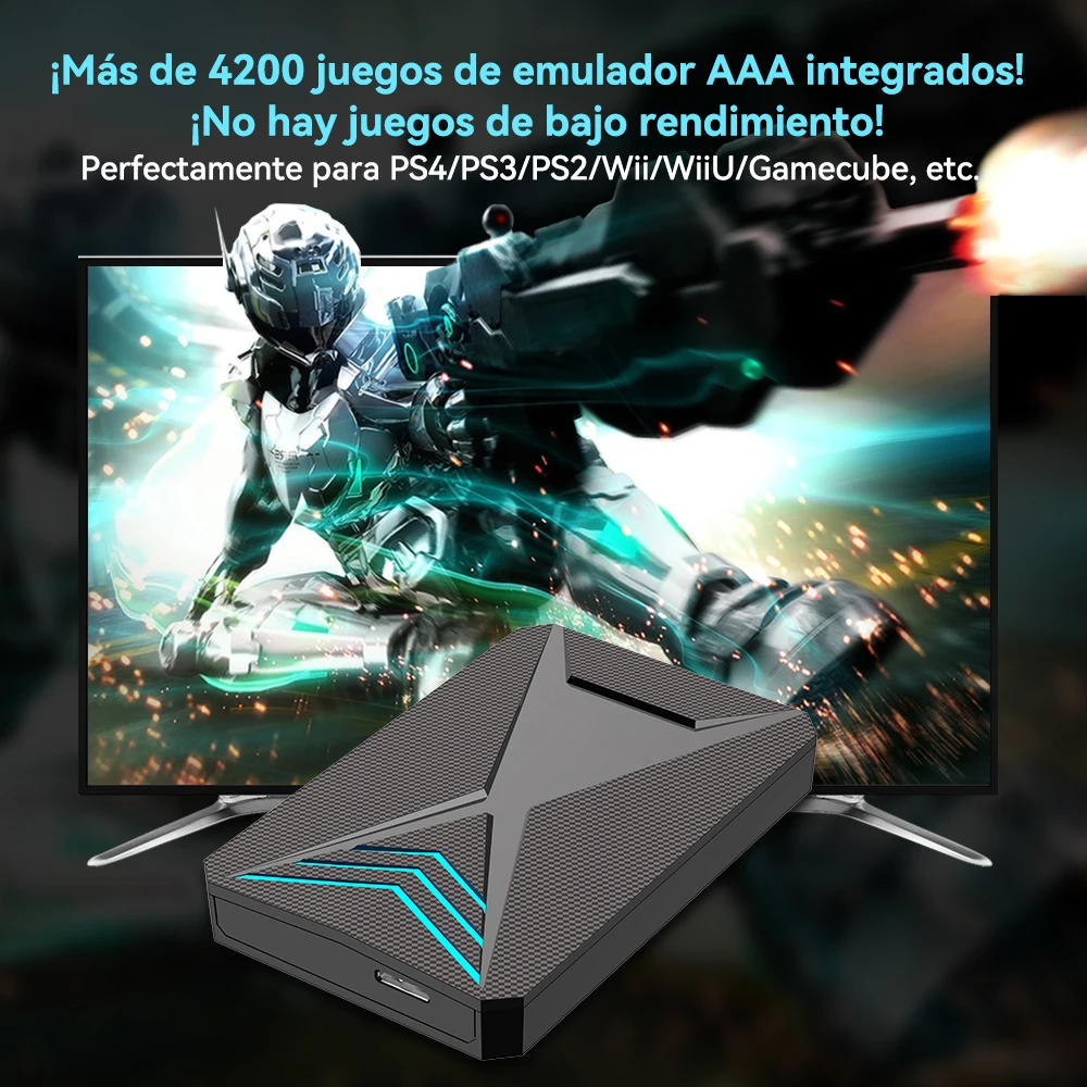 Pionero Consola De Juegos Portátil Launchbox Para Ordenador