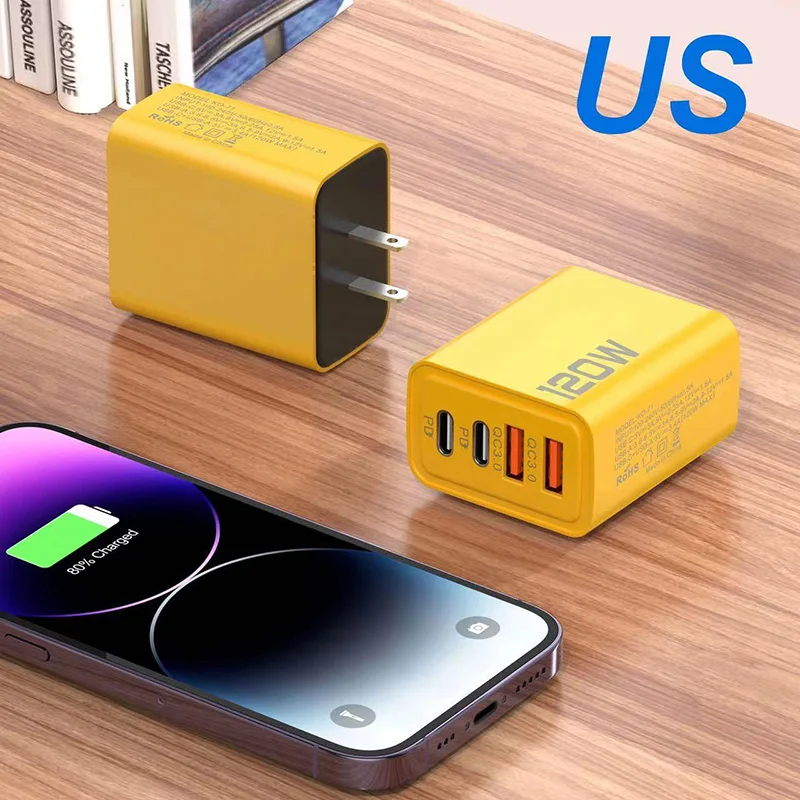 Fenomenal Cargador Rápido Xiaomi Tipo C de 120W
