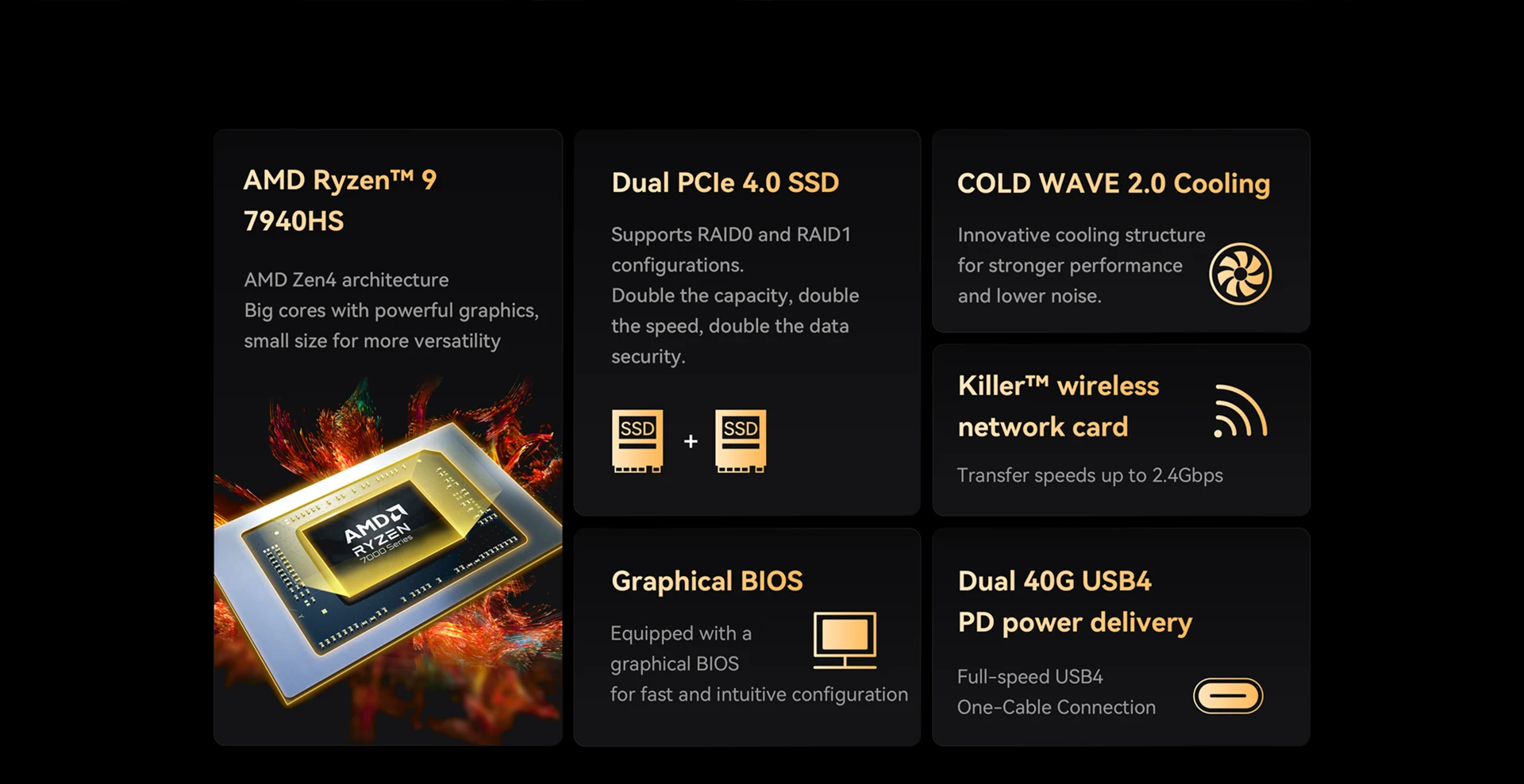 Computadora Portátil Ryzen 7 Rendimiento asombroso