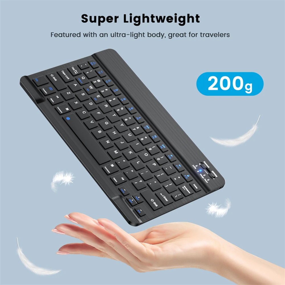 Fenomenal Teclado Inalámbrico Bluetooth para Tabletas