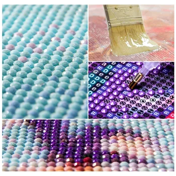 Pintura artística de diamante 5D