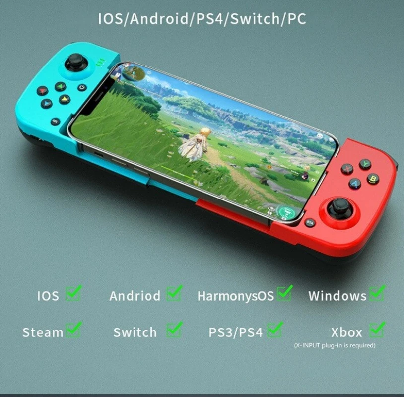 Eficaz Gamepad Ajustable Controlador De Juegos Universal