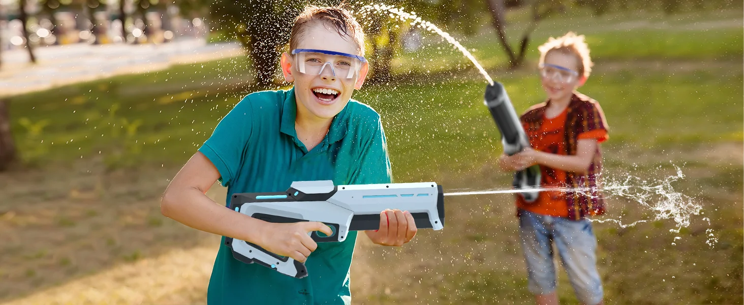 Pistola De Agua Eléctrica Un Juguete Innovador Y Asombroso