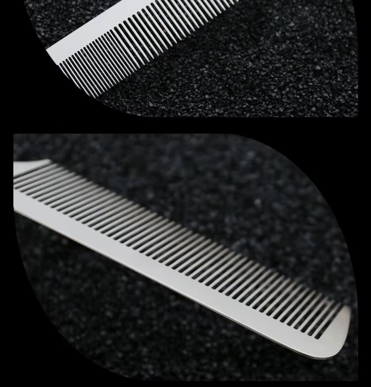 Peine de Acero de Titanio Profesional Esencial para Cabello