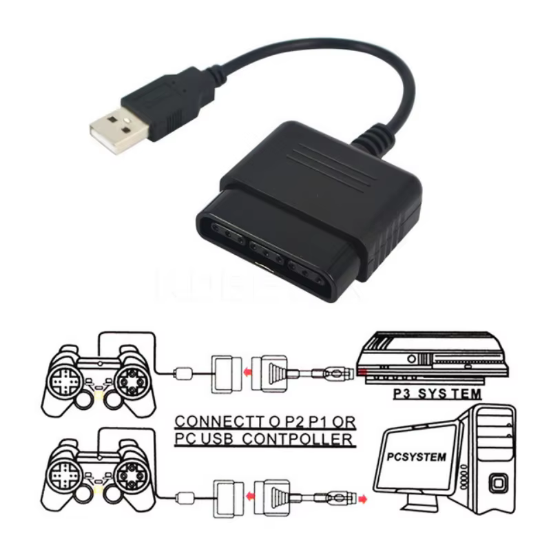 Adaptador Convertidor De Cable Usb Espectacular Controlador
